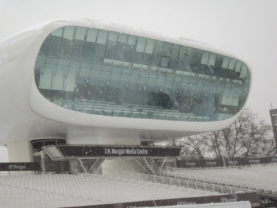 media centre in snow